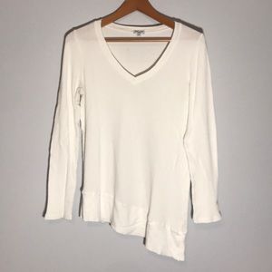 Splendid Asymmetrical Waffle T